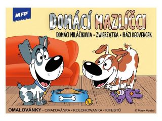 Obrázek z Omalovánky A5 Domácí mazlíčci 